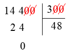 Chia hai số có tận cùng là chữ số 0 (Lý thuyết + 15 Bài tập Toán lớp 4)