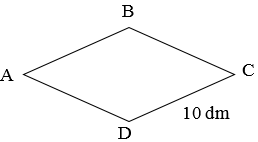 15 Bài tập trắc nghiệm Hình thoi lớp 4 (có lời giải)