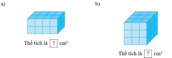 Toán lớp 5 Kết nối tri thức Bài 46: Xăng-ti-mét khối. Đề-xi-mét khối (trang 33) | Giải Toán lớp 5