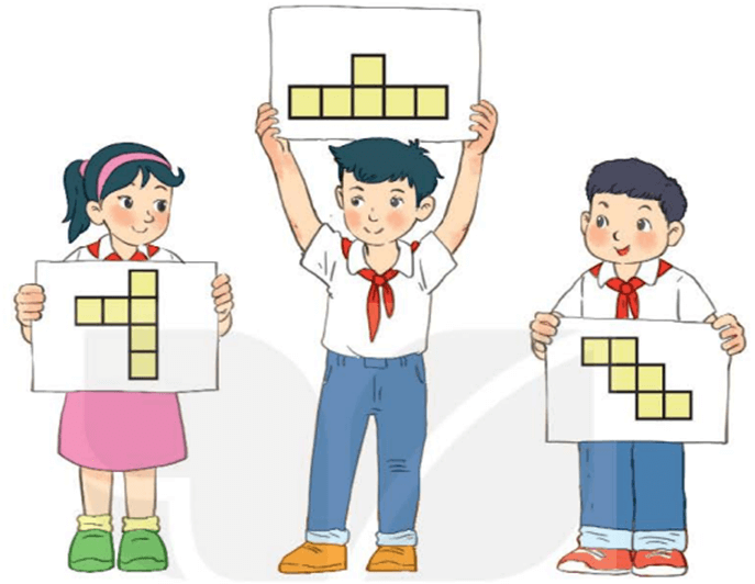 Toán lớp 5 Kết nối tri thức Bài 49: Hình khai triển của hình lập phương, hình hộp chữ nhật và hình trụ (trang 40) | Giải Toán lớp 5