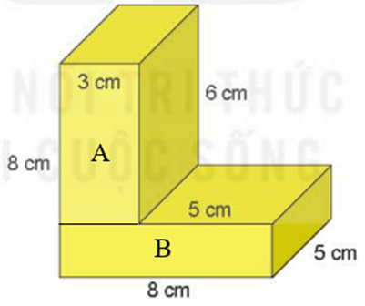 Toán lớp 5 Kết nối tri thức Bài 52: Thể tích của hình hộp chữ nhật (trang 51) | Giải Toán lớp 5