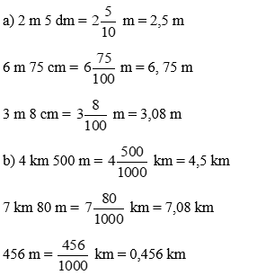 Toán lớp 5 Kết nối tri thức Bài 12: Viết số đo đại lượng dưới dạng số thập phân (trang 42) | Giải Toán lớp 5