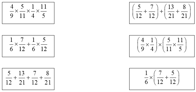 Ôn tập và bổ sung các phép tính với phân số (Lý thuyết + 15 Bài tập Toán lớp 5)