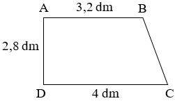 Bài tập trắc nghiệm Ôn tập diện tích, chu vi một số hình phẳng lớp 5 (có lời giải)