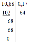 Tính: a) 46,827 : 90; b)( - 72,39) : (- 19); c) (- 882) : 3,6