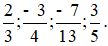 Rút gọn mỗi phân số sau về phân số tối giản
