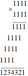 Đố. Cho biết 11^2 = 121: 111^2 =12 321 . Hãy dự đoán 1111^2 bằng bao nhiêu