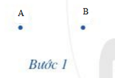Cho hai điểm A, B. a) Vẽ tia AB. b) Vẽ tia BA