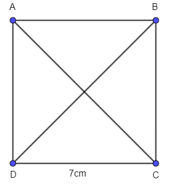 Cách vẽ hình vuông dùng thước và êke để vẽ hình vuông cạnh 7cm dễ dàng và chính xác