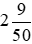 Dùng phân số hoặc hỗn số để viết các đại lượng diện tích dưới đây theo