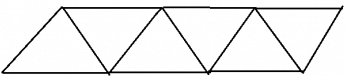 Hãy cắt 6 hình tam giác đều rồi ghép lại thành hình bình hành
