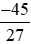 Tìm số đối của mỗi phân số sau (có dùng kí hiệu số đối của phân số