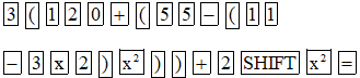 Tính: a) 2.[3.5^2 – 2(5 + 7)] + 3^3; b) 3.{120 + [55 – (11-3.2^2)} + 2^3