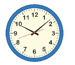 Quan sát mặt đồng hồ ở hình bên và cho biết trong các vạch chỉ số trên mặt đồng hồ