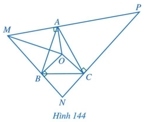 Cho tam giác ABC có O là giao điểm của ba đường trung trực