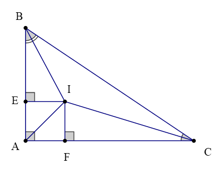 Tính chất ba đường phân giác của tam giác (Lý thuyết Toán lớp 7) | Cánh diều