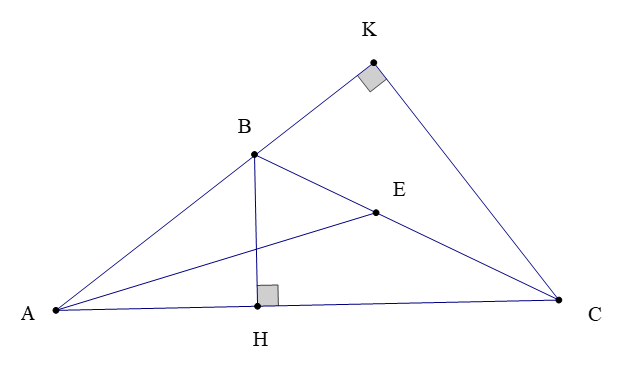 Tính chất ba đường cao của tam giác (Lý thuyết Toán lớp 7) | Cánh diều