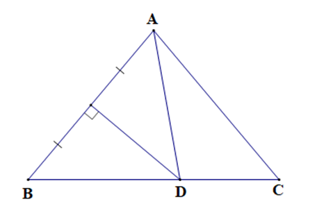 Đường trung trực của một đoạn thẳng (Lý thuyết Toán lớp 7) | Cánh diều