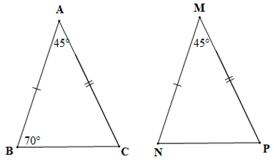 15 Bài tập Trường hợp bằng nhau thứ hai của tam giác: cạnh - góc - cạnh (có đáp án) | Cánh diều Trắc nghiệm Toán 7