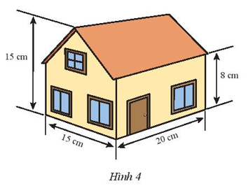 Một ngôi nhà có kích thước như Hình 4