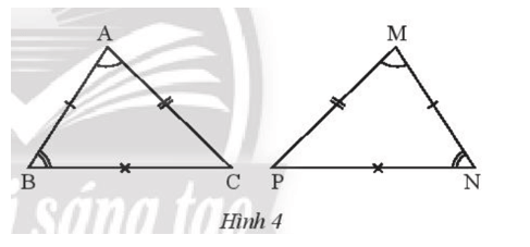 Hai tam giác ABC và MNP có bằng nhau không? 