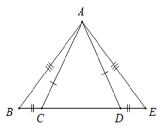 15 Bài tập Tam giác bằng nhau (có đáp án) | Chân trời sáng tạo Trắc nghiệm Toán 7 (ảnh 1)