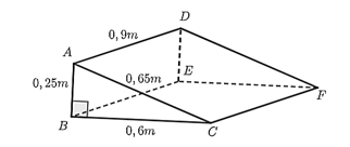 15 Bài tập Diện tích xung quanh và thể tích hình lăng trụ đứng tam giác, hình lăng trụ đứng tứ giác (có đáp án) | Chân trời sáng tạo Trắc nghiệm Toán 7