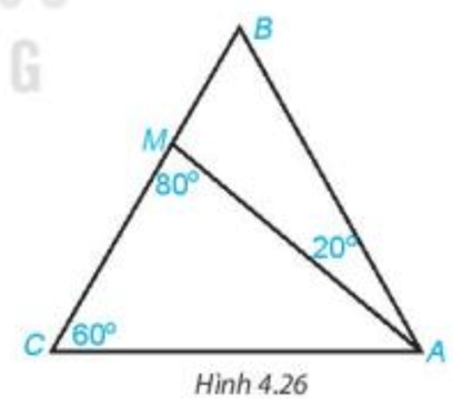 Cho tam giác ABC có góc BCA = 60 độ và điểm M nằm trên cạnh BC