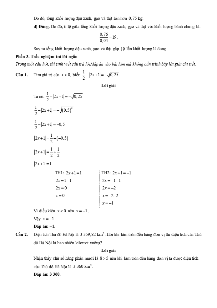 Đề kiểm tra Toán 7 Kết nối tri thức Chương 2 (có lời giải)