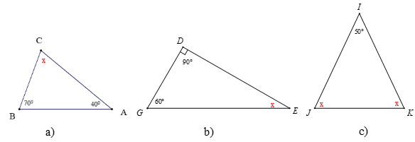 Lý thuyết Toán 7 Kết nối tri thức Bài 12: Tổng các góc trong một tam giác (ảnh 6)