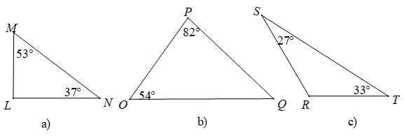 Lý thuyết Toán 7 Kết nối tri thức Bài 12: Tổng các góc trong một tam giác (ảnh 8)