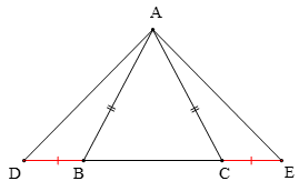 Tam giác cân. Đường trung trực của đoạn thẳng (Lý thuyết Toán lớp 7) | Kết nối tri thức (ảnh 12)