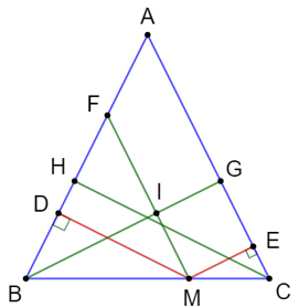 Quan hệ giữa đường vuông góc và đường xiên (Lý thuyết Toán lớp 7) | Kết nối tri thức (ảnh 5)