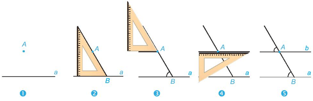 Hai đường thẳng song song và dấu hiệu nhận biết (Lý thuyết Toán lớp 7) | Kết nối tri thức (ảnh 6)