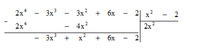Tìm đa thức P sao cho A = B. P
