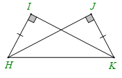15 Bài tập Các trường hợp bằng nhau của tam giác vuông (có đáp án) | Kết nối tri thức Trắc nghiệm Toán 7