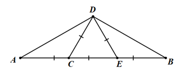 15 Bài tập Tam giác cân. Đường trung trực của đoạn thẳng (có đáp án) | Kết nối tri thức Trắc nghiệm Toán 7