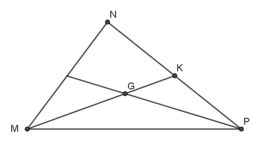 15 Bài tập Sự đồng quy của ba đường trung tuyến, ba đường phân giác trong một tam giác (có đáp án) | Kết nối tri thức Trắc nghiệm Toán 7