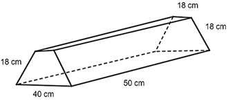 15 Bài tập Hình lăng trụ đứng tam giác và hình lăng trụ đứng tứ giác (có đáp án) | Kết nối tri thức Trắc nghiệm Toán 7