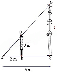 13 Bài tập Ứng dụng của định lí Thalès trong tam giác (có đáp án) | Cánh diều Trắc nghiệm Toán 8 (ảnh 4)