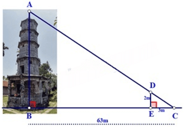13 Bài tập Ứng dụng của định lí Thalès trong tam giác (có đáp án) | Cánh diều Trắc nghiệm Toán 8 (ảnh 11)