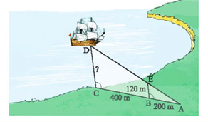 13 Bài tập Ứng dụng của định lí Thalès trong tam giác (có đáp án) | Cánh diều Trắc nghiệm Toán 8 (ảnh 3)