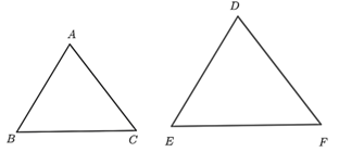 13 Bài tập Trường hợp đồng dạng thứ nhất của tam giác (có đáp án) | Cánh diều Trắc nghiệm Toán 8 (ảnh 2)