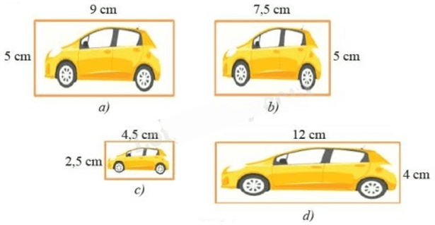 13 Bài tập Hình đồng dạng (có đáp án) | Cánh diều Trắc nghiệm Toán 8 (ảnh 6)