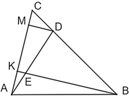13 Bài tập Định lí Thalès trong tam giác (có đáp án) | Chân trời sáng tạo Trắc nghiệm Toán 8 (ảnh 2)