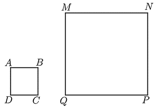 13 Bài tập Hai hình đồng dạng (có đáp án) | Chân trời sáng tạo Trắc nghiệm Toán 8 (ảnh 2)
