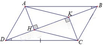 13 Bài tập Hình bình hành – Hình thoi (có đáp án) | Chân trời sáng tạo Trắc nghiệm Toán 8 (ảnh 2)