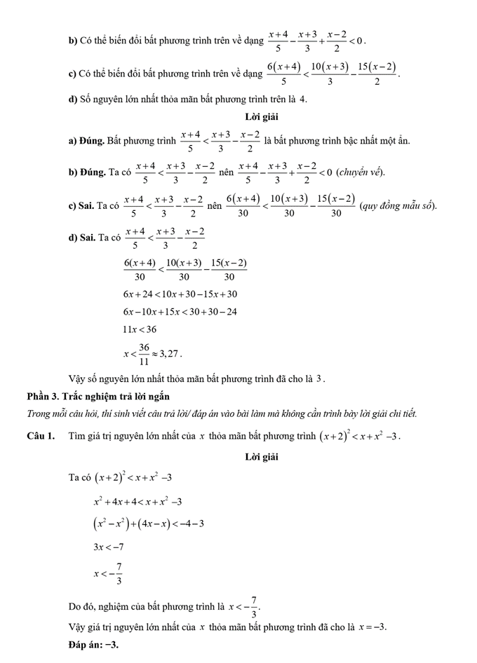 Đề kiểm tra Toán 9 Cánh diều Chương 2 (có lời giải)