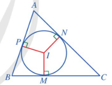 Đường tròn ngoại tiếp tam giác. Đường tròn nội tiếp tam giác (Lý thuyết Toán lớp 9) | Cánh diều