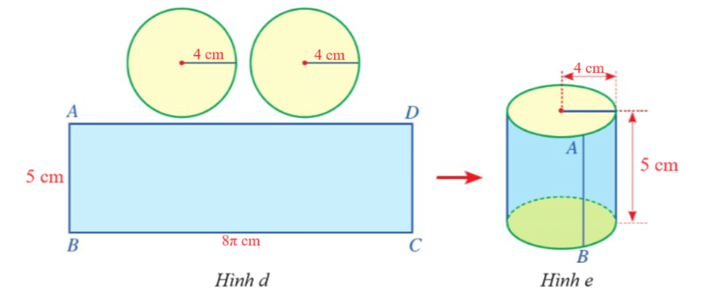 Hình trụ (Lý thuyết Toán lớp 9) | Cánh diều